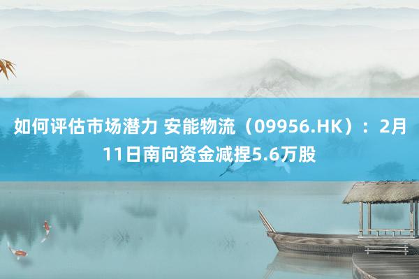 如何评估市场潜力 安能物流（09956.HK）：2月11日南向资金减捏5.6万股